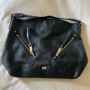 Black leather Michael Kors bag
